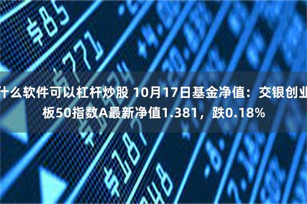 什么软件可以杠杆炒股 10月17日基金净值：交银创业板50指数A最新净值1.381，跌0.18%